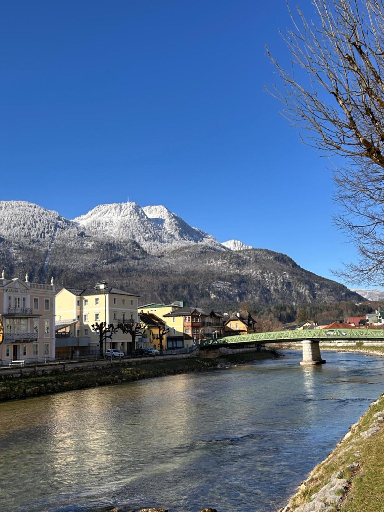 Kristall Doppelzimmer Direkt Im Zentrum, Balkon Bad Ischl Bagian luar foto
